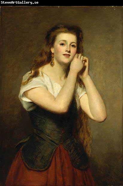 William Powell Frith The new earrings